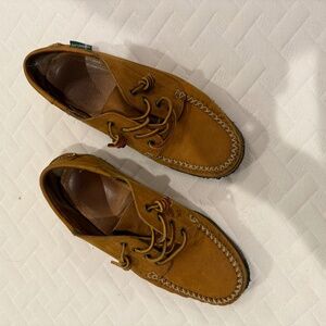 Eastland Fletcher Men’s Shoes — Tan Leather, Size 9D, Crepe Sole